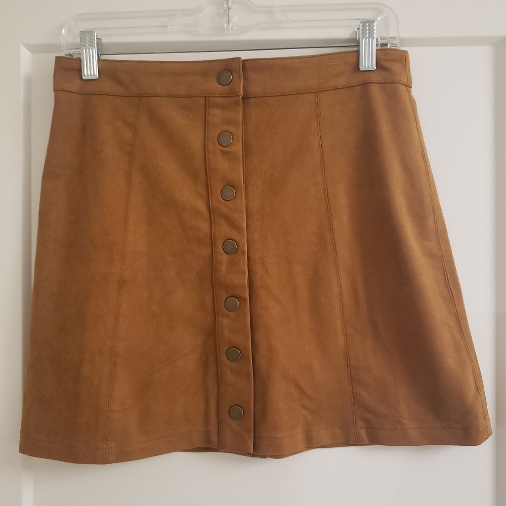 Forever 21 Faux Suede Skirt